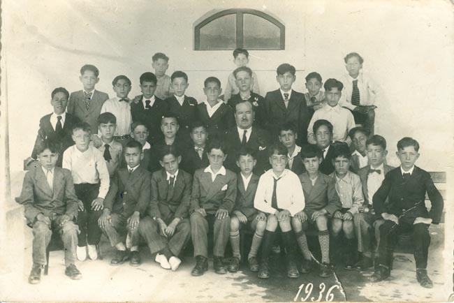 ALUNOS DO PROF. JÚLIO CATARINO - 1936